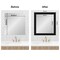 Amanti Art Mirror Makeover Bathroom Mirror Frame Border Kit - Fully Assembled Peel and Stick Frame - Mirror NOT Included - Parlor Trim